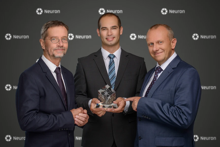 Nadace Neuron: Zleva: Zdeněk Jirsa, Ondřej Peterka, Michal Holčapek