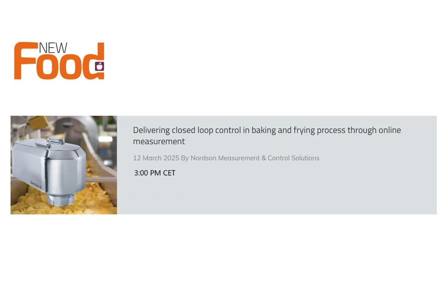 New Food Magazine: Delivering closed loop control in baking and frying process through online measurement