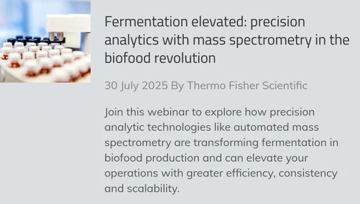 Fermentation elevated: precision analytics with mass spectrometry in the biofood revolution