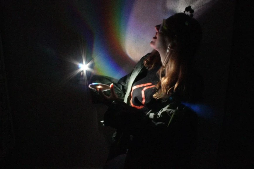 Noc Vedcu 2022: Vlastnoruční spektroskop