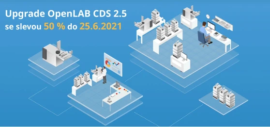 Akce na OpenLAB CDS 2.5 s 50% slevou prodloužena