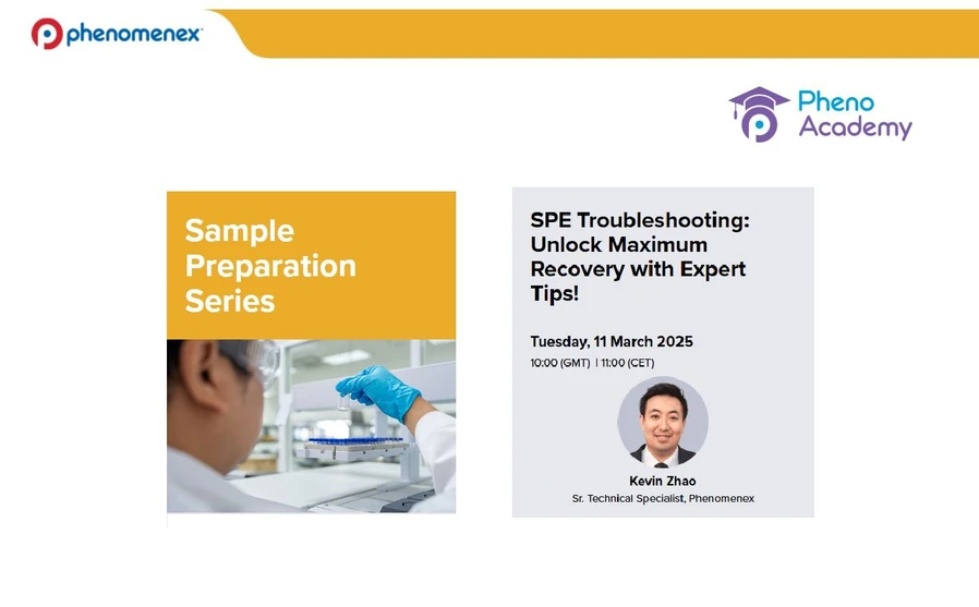 Phenomenex: SPE Troubleshooting: Unlock Maximum Recovery with Expert Tips!