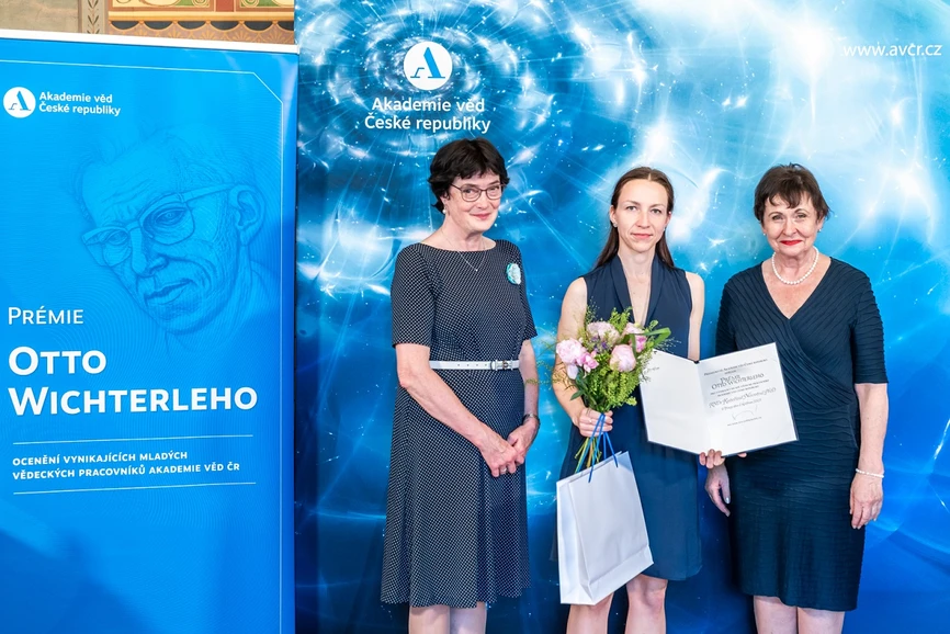 SSČ AV ČR/Jana Plavec: Kateřina Novotná z Ústavu pro hydrodynamiku AV ČR