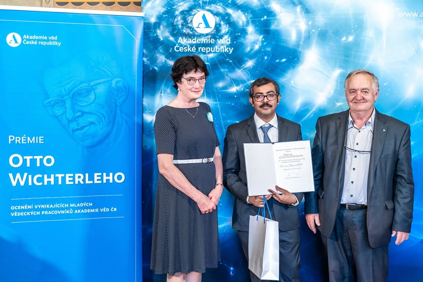 SSČ AV ČR/Jana Plavec: Pamir Nag z Ústavu fyzikální chemie J. Heyrovského AV ČR