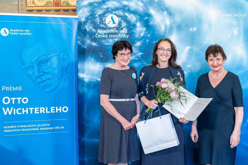 SSČ AV ČR/Jana Plavec: Veronika Brychová z Ústavu jaderné fyziky AV ČR