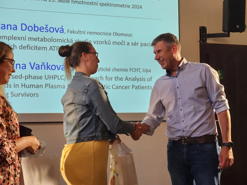 SSJMM: Předání ocenění za nejlepší plakátové sdělení 24. Školy MS (Sponzorem soutěže je společnost Pragolab)