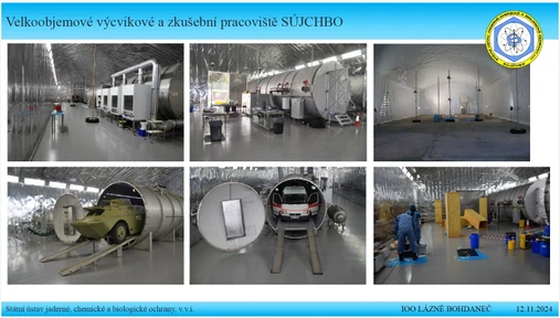 VELKOBJEMOVÉ VÝCVIKOVÉ A ZKUŠEBNÍ PRACOVIŠTĚ SÚJCHBO – PORTFOLIO REALIZOVANÝCH EXPERIMENTŮ A VÝCVIKŮ