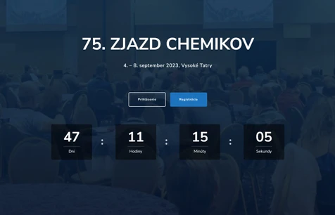 75. Zjazd chemikov/Sjezd chemiků 2023