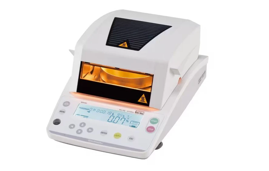 Shimadzu: Analyzátor vlhkosti MOC63u