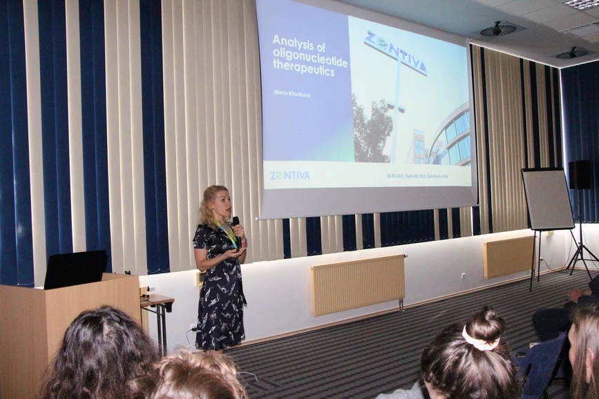 Škola hmotnostní spektrometrie: 26. Škola MS 2025 - Analýza terapeutických oligonukleotidů (Maria Khalikova)