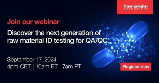 Discover the next generation of raw material ID testing for QA/QC