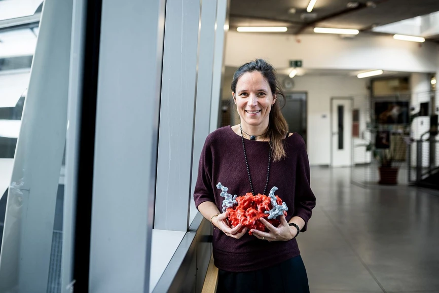 Tomáš Belloň / ÚOCHB: Dr. Klára Hlouchová, vedoucí projektu PROTOCELL.