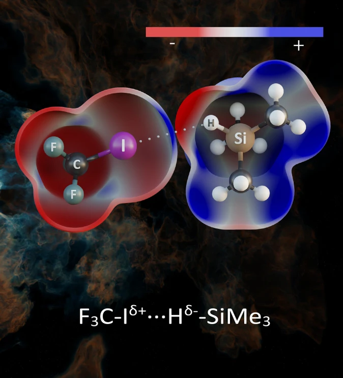 ÚOCHB: Trimethylsilan, Me3-Si-H, kde je atom vodíku navázaný na méně elektronegativní atom křemíku