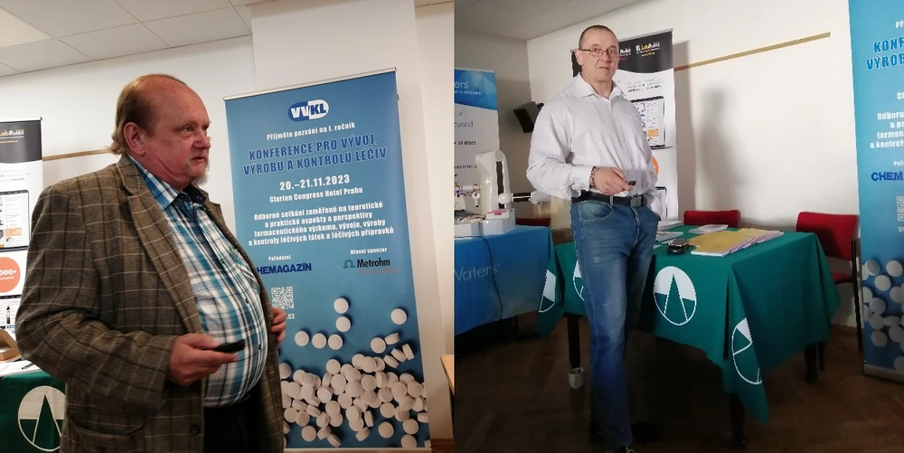 VITATOX 2023: doc. Ing. Miroslav Fišera, CSc. (UTB Zlín) a Ing. Michal Douša, Ph.D. (Zentiva)