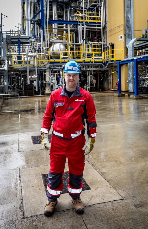 VŠCHT Praha/ORLEN Unipetrol: Tomaš Herink ve výrobě