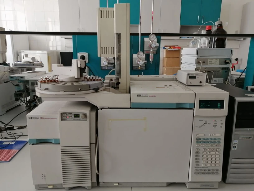 VŠCHT/ÚAPV: GC-MS Agilent 5973 Single Quadrupole