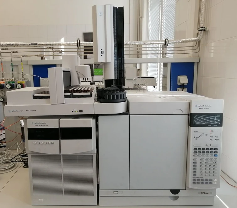 VŠCHT/ÚAPV: GC-MS/MS Agilent 7000B Triple Quadrupole