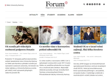 Science Communication 2020: Martin Rychlík nechal nahlédnout pod pokličku medií na Univerzitě Karlově