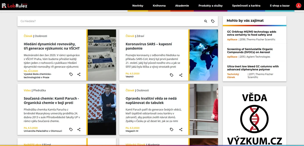 LabRulezGCMS: Novinky
