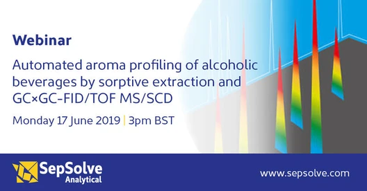 Automated aroma profiling of alcoholic beverages by sorptive extraction and GC×GC-FID/TOF MS/SCD
