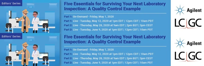 Five Essentials for Surviving Your Next Laboratory Inspection: A Quality Control Example, Part 2